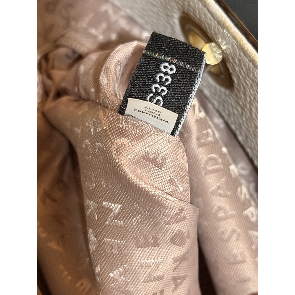 Kate Spade Briar Lane Meena Purse Pink Beige Leather Removable Shoulder Strap - Picture 7 of 14
